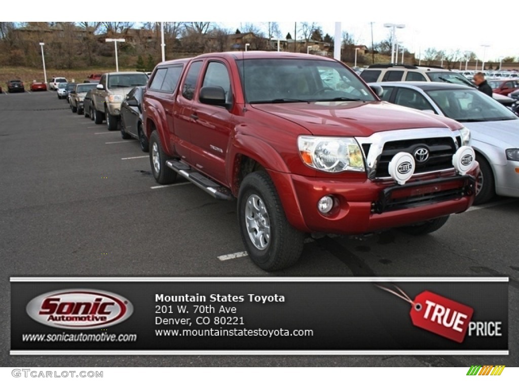 Impulse Red Pearl Toyota Tacoma