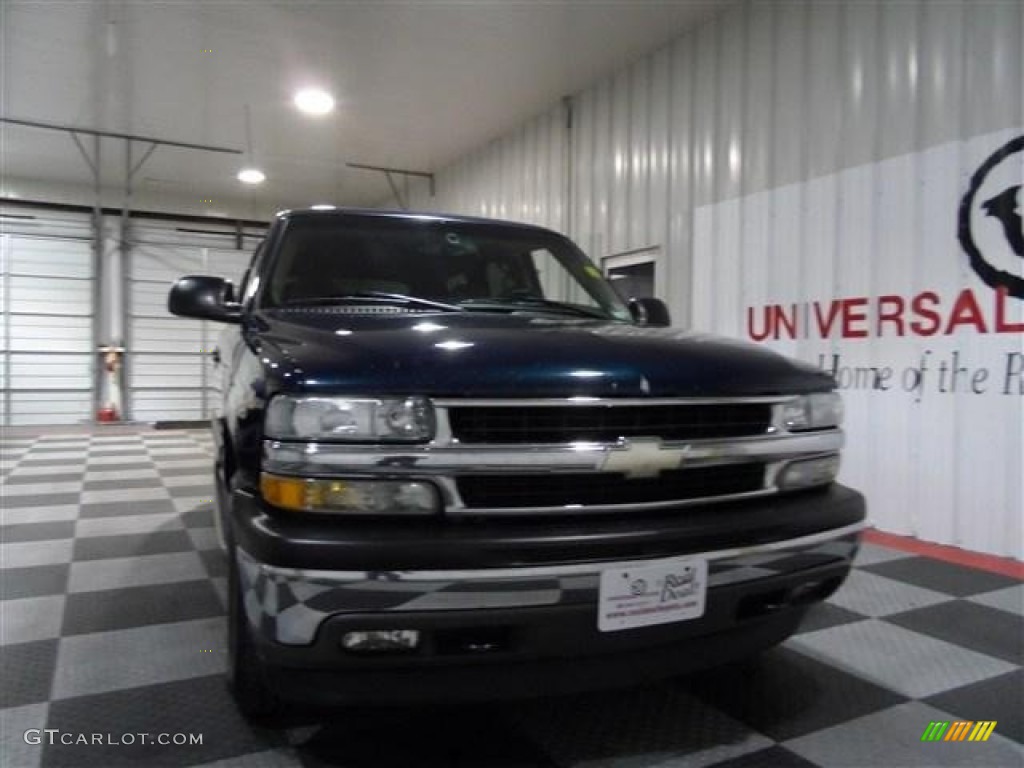 2005 Tahoe LS 4x4 - Dark Blue Metallic / Gray/Dark Charcoal photo #2