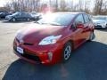 2012 Barcelona Red Metallic Toyota Prius 3rd Gen Two Hybrid  photo #3