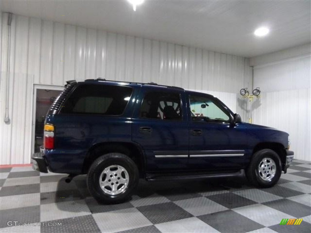 2005 Tahoe LS 4x4 - Dark Blue Metallic / Gray/Dark Charcoal photo #7