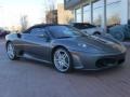 Grigio Silverstone (Dark Grey Metallic) 2006 Ferrari F430 Spider F1 Exterior