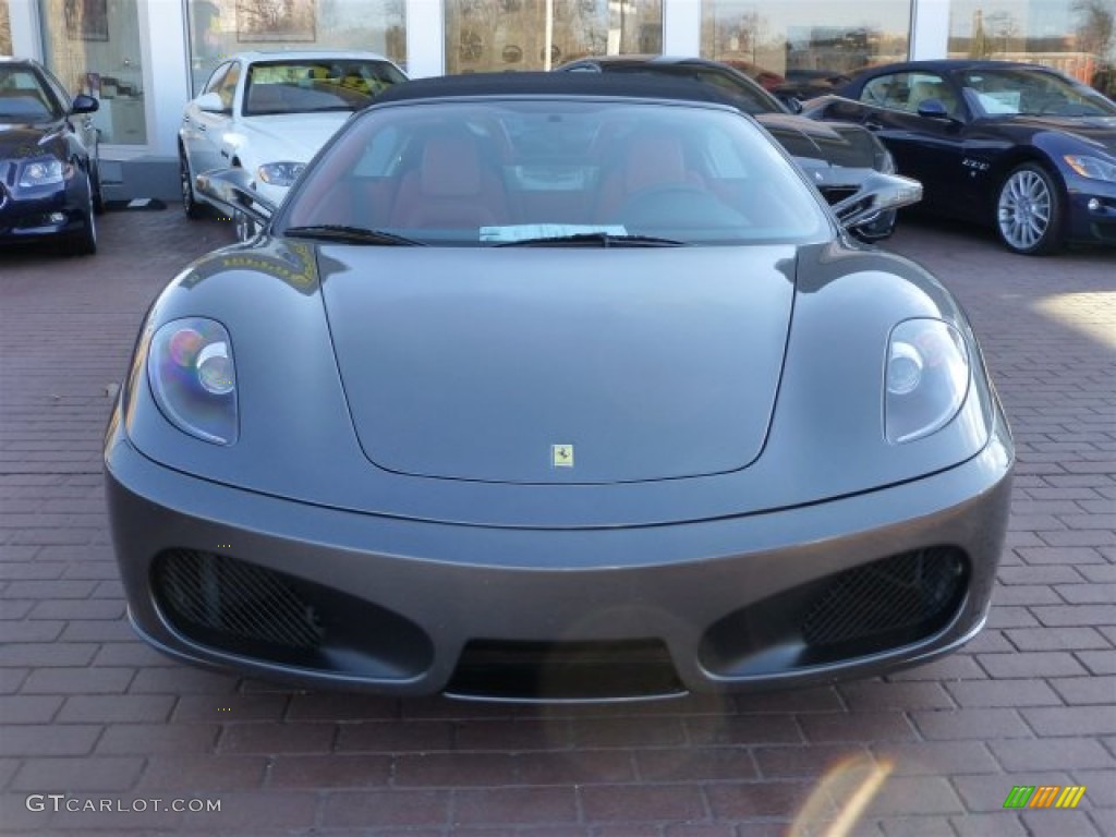 Grigio Silverstone (Dark Grey Metallic) 2006 Ferrari F430 Spider F1 Exterior Photo #73924964