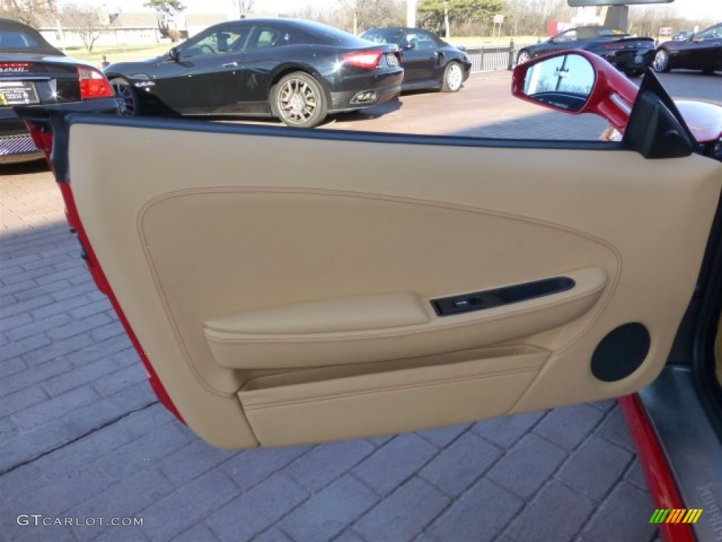 2008 Ferrari F430 Spider F1 Beige Door Panel Photo #73925438