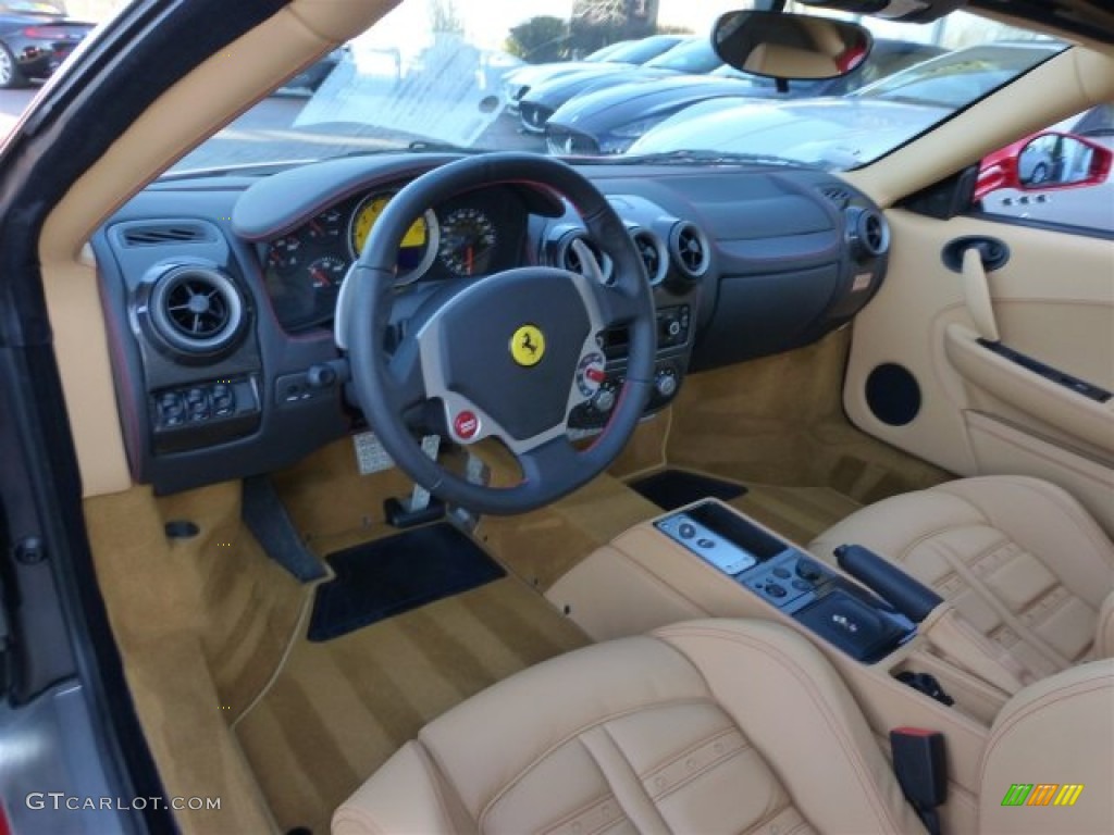 Beige Interior 2008 Ferrari F430 Spider F1 Photo #73925453