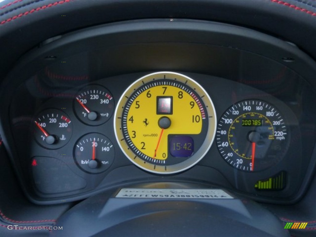 2008 Ferrari F430 Spider F1 Gauges Photo #73925528