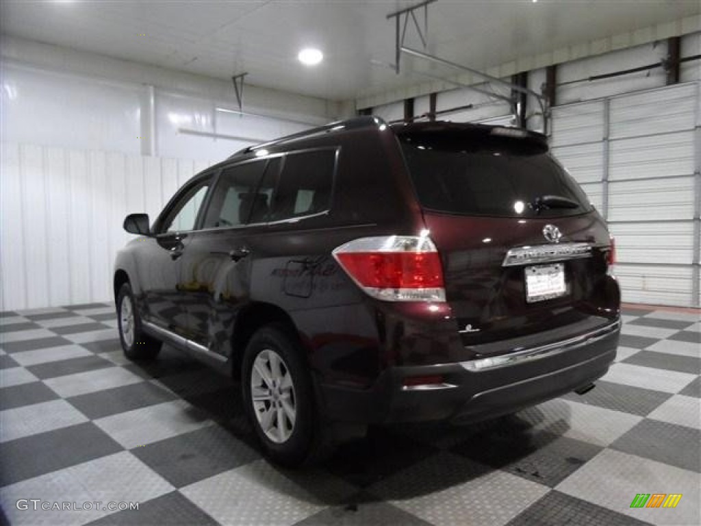 2012 Highlander  - Sizzling Crimson Mica / Sand Beige photo #5