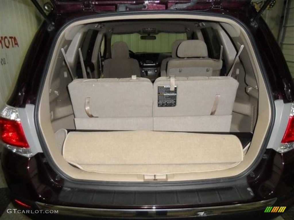 2012 Highlander  - Sizzling Crimson Mica / Sand Beige photo #23