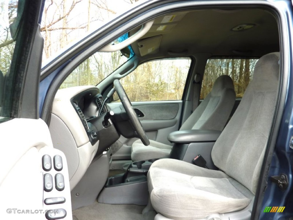 Gray Interior 2001 Mazda Tribute LX V6 4WD Photo #73926287