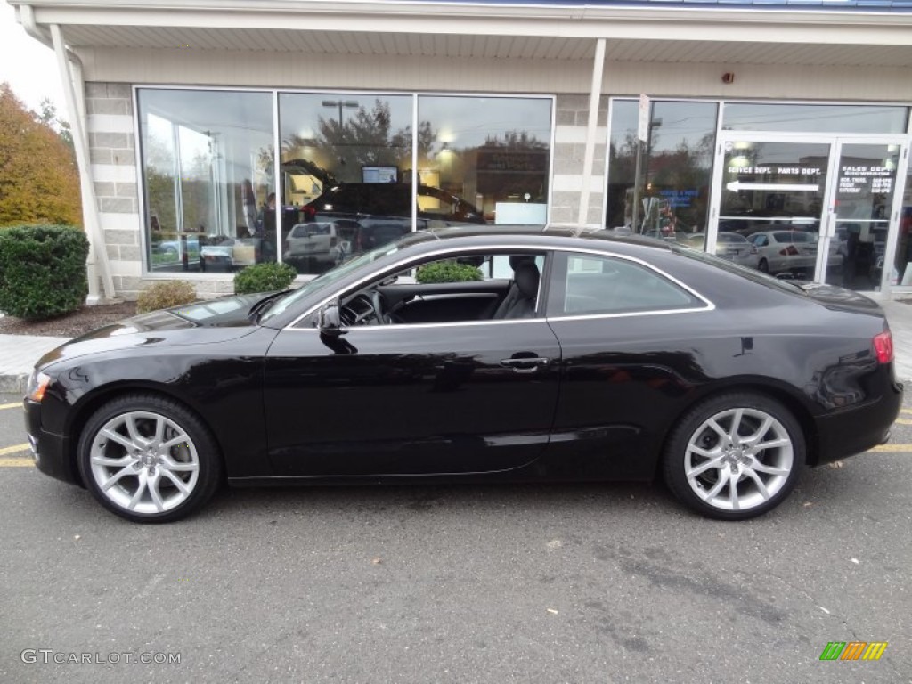 Brilliant Black 2011 Audi A5 2.0T quattro Coupe Exterior Photo #73926863