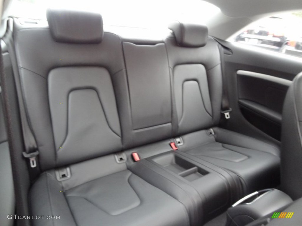 Black Interior 2011 Audi A5 2.0T quattro Coupe Photo #73926914