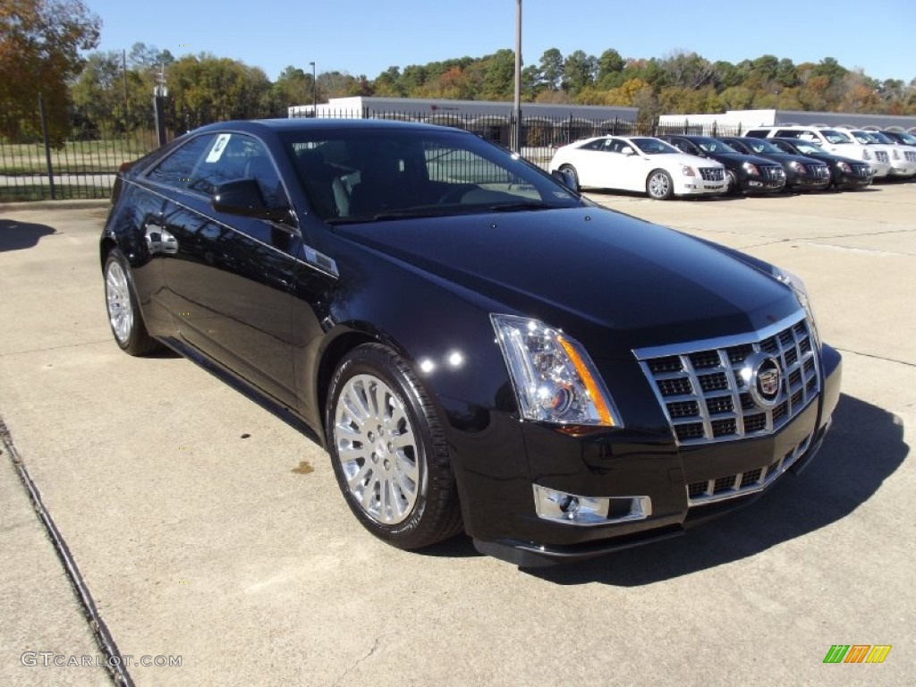 2013 CTS Coupe - Black Raven / Ebony photo #2