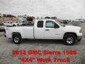 2012 Summit White GMC Sierra 1500 Extended Cab 4x4  photo #1