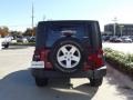 2009 Red Rock Crystal Pearl Coat Jeep Wrangler X 4x4  photo #8