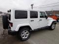 2013 Bright White Jeep Wrangler Unlimited Sahara 4x4  photo #5