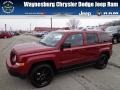 Deep Cherry Red Crystal Pearl 2012 Jeep Patriot Altitude 4x4