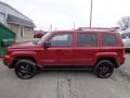 2012 Deep Cherry Red Crystal Pearl Jeep Patriot Altitude 4x4  photo #2