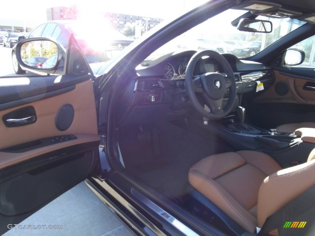 2013 3 Series 328i Convertible - Black Sapphire Metallic / Saddle Brown photo #12