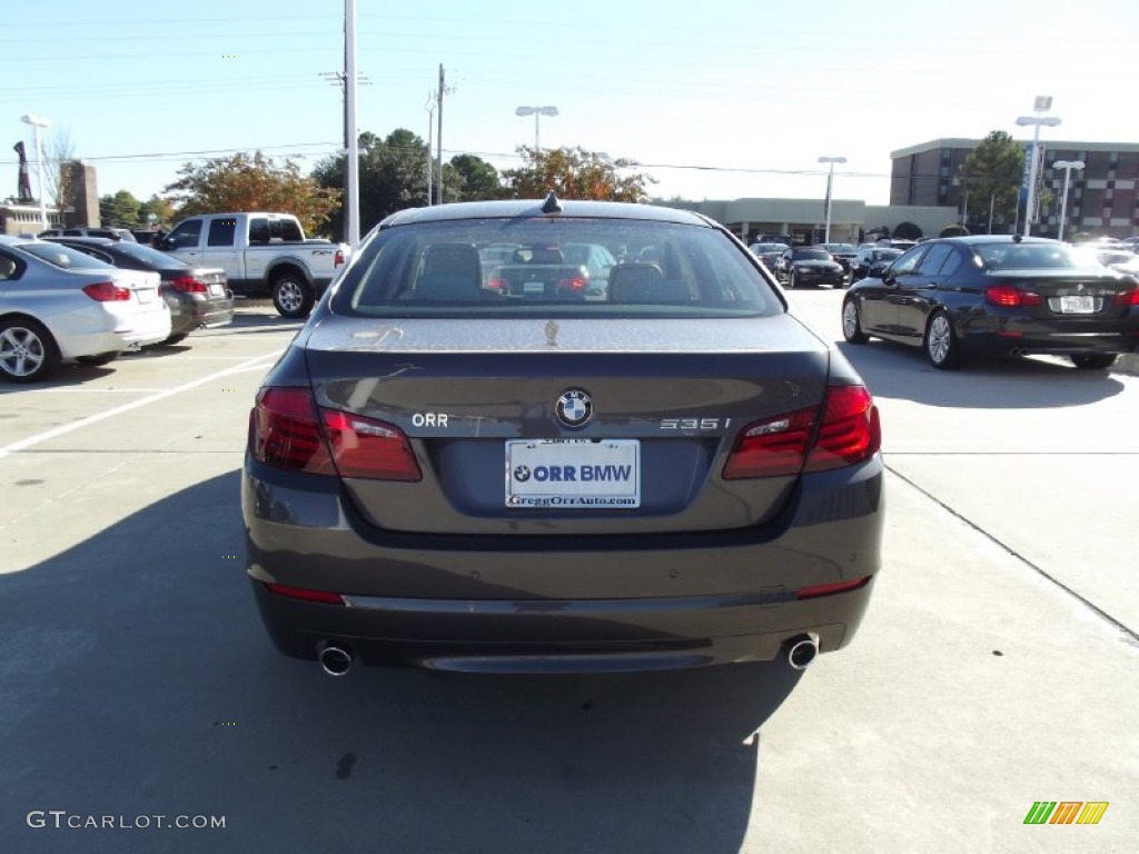 2013 5 Series 535i Sedan - Mojave Metallic / Oyster/Black photo #8