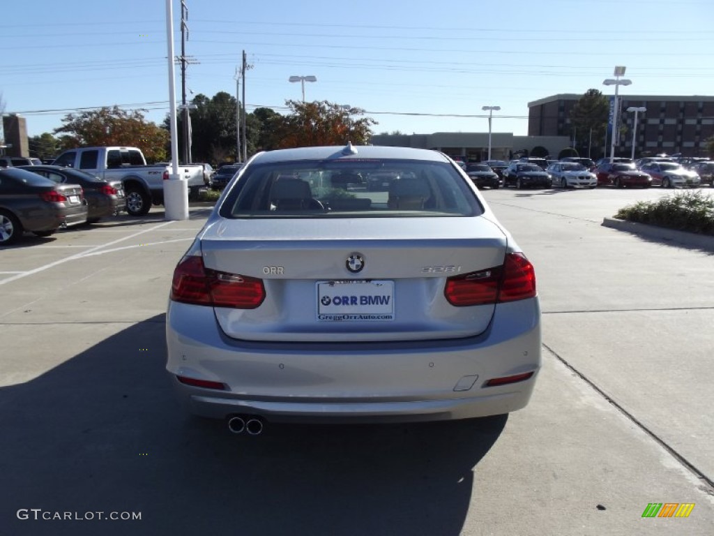 2013 3 Series 328i Sedan - Glacier Silver Metallic / Venetian Beige photo #8