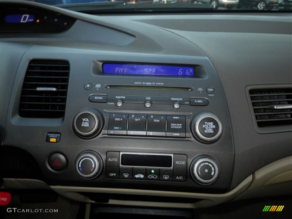 2007 Civic Hybrid Sedan - Taffeta White / Ivory photo #38