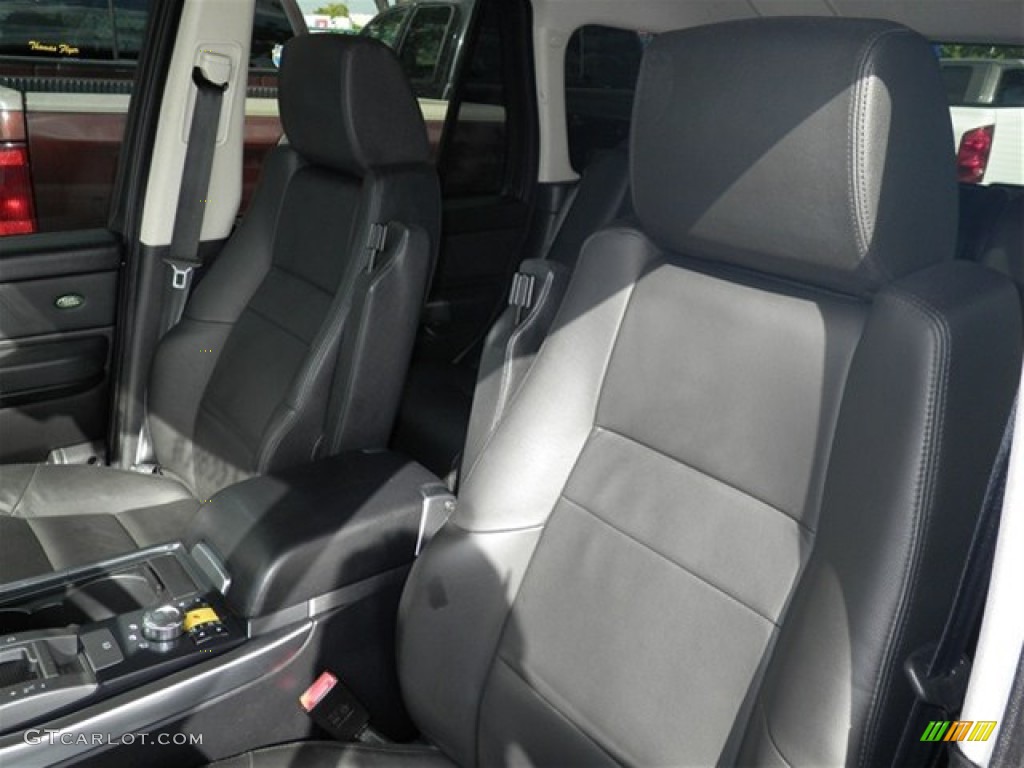 2009 Range Rover Sport HSE - Zermatt Silver / Ebony/Ebony photo #31