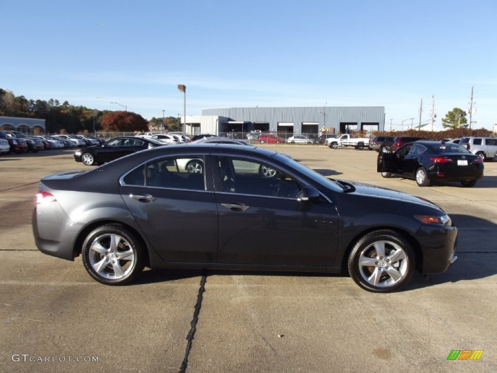 2013 TSX  - Graphite Luster Metallic / Ebony photo #6