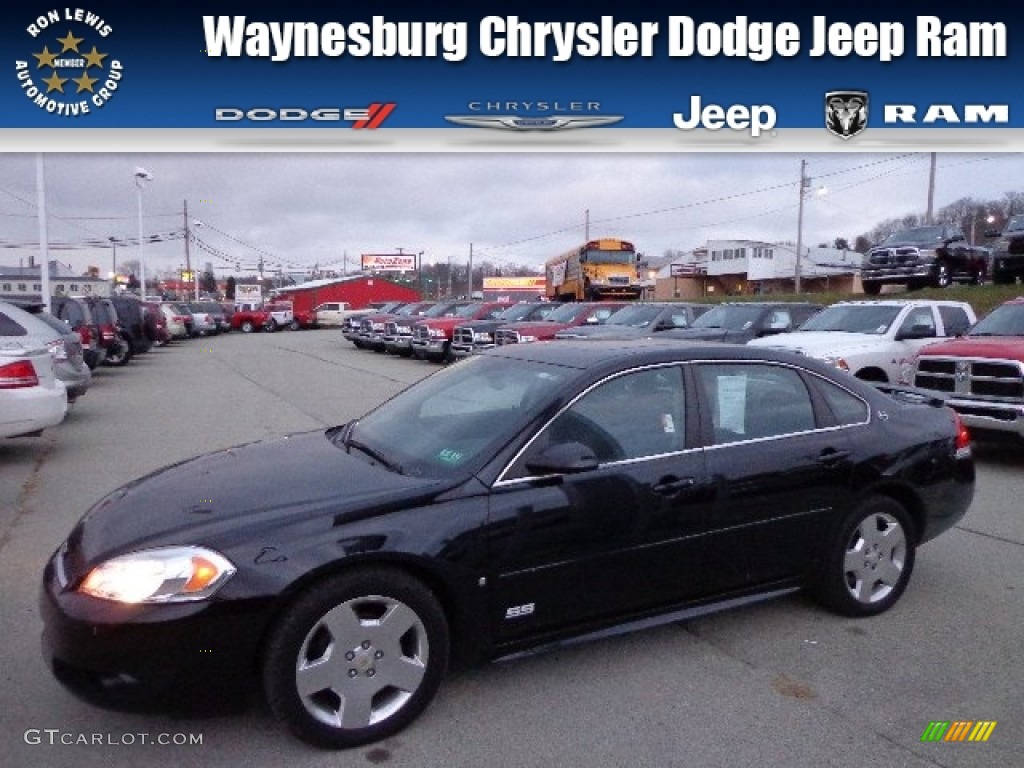 Black Chevrolet Impala