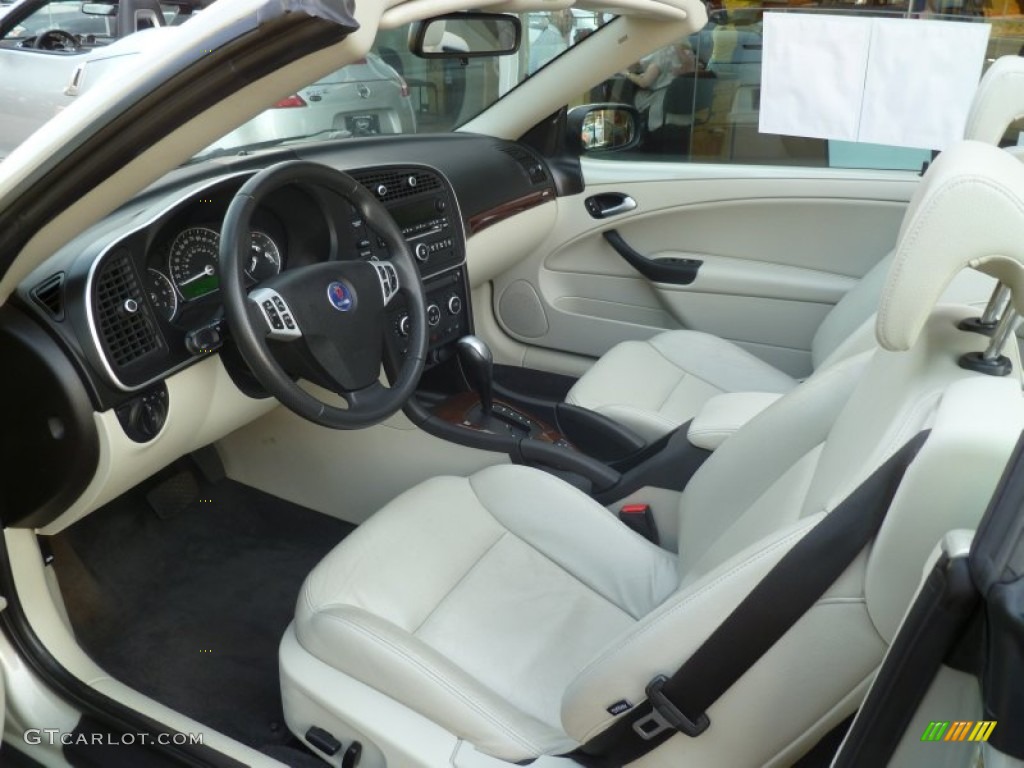Parchment Interior 2007 Saab 9-3 2.0T Convertible Photo #73932106