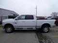 2012 Bright White Dodge Ram 2500 HD Laramie Crew Cab 4x4  photo #2