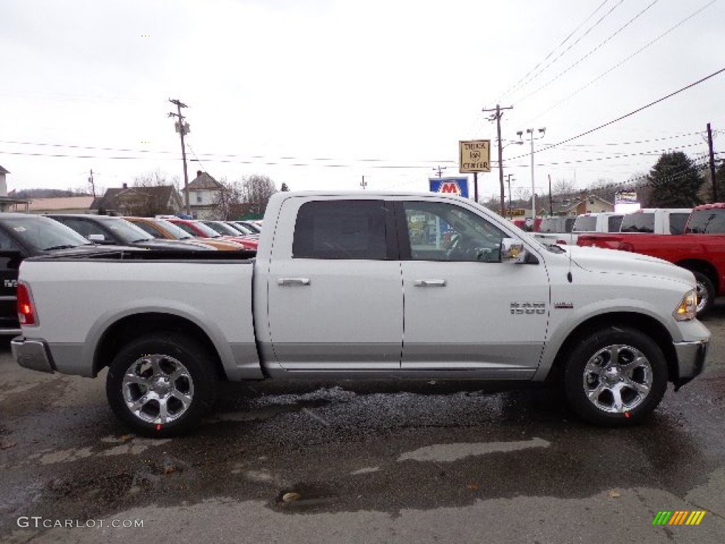 Bright White 2013 Ram 1500 Laramie Crew Cab 4x4 Exterior Photo #73932987