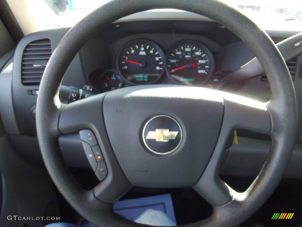 2011 Silverado 1500 LT Regular Cab 4x4 - Imperial Blue Metallic / Light Titanium/Dark Titanium photo #11