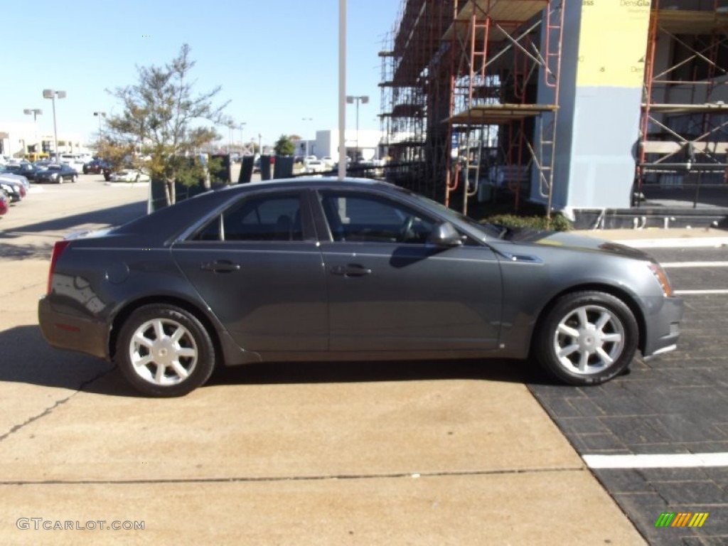 2009 CTS Sedan - Thunder Gray ChromaFlair / Ebony photo #6