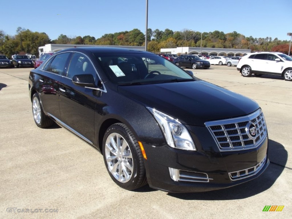 Black Diamond Tricoat 2013 Cadillac XTS Luxury FWD Exterior Photo #73933386
