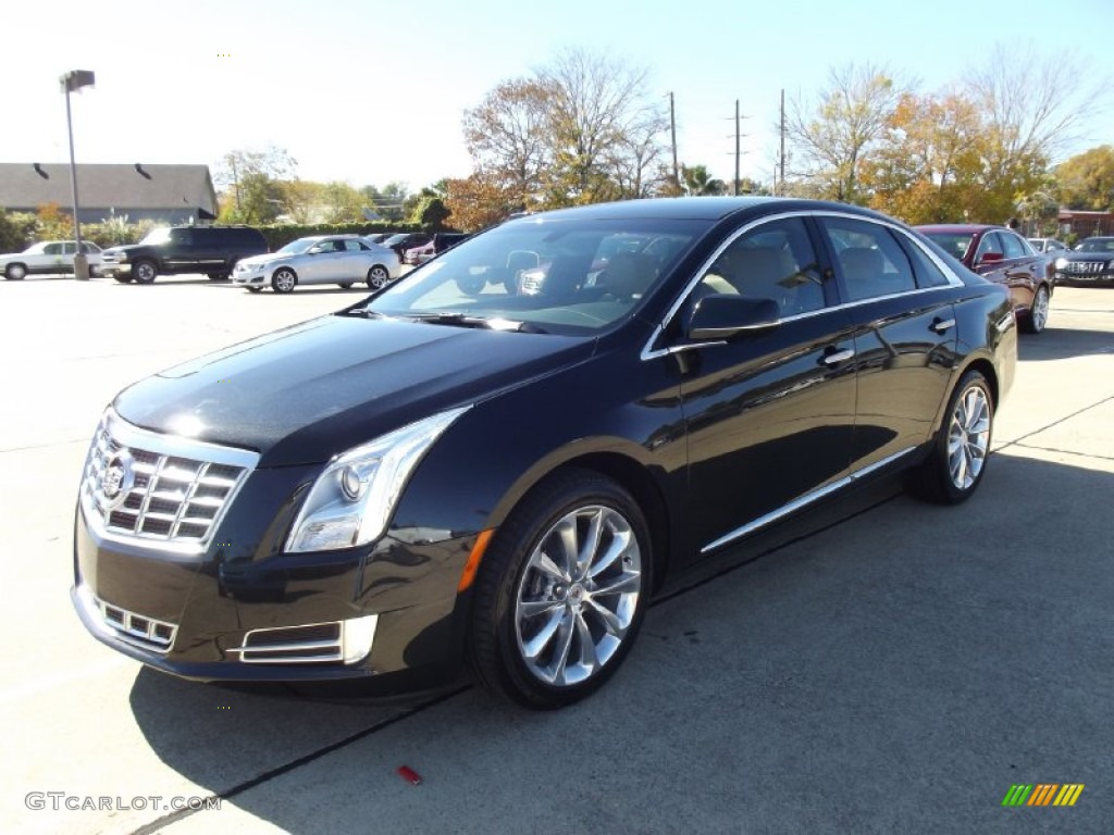2013 XTS Luxury FWD - Black Diamond Tricoat / Caramel/Jet Black photo #1