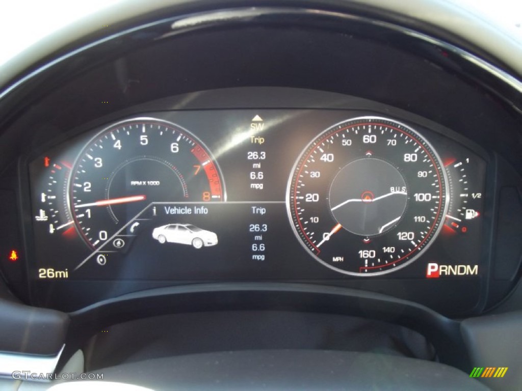2013 Cadillac XTS Platinum FWD Gauges Photo #73933569