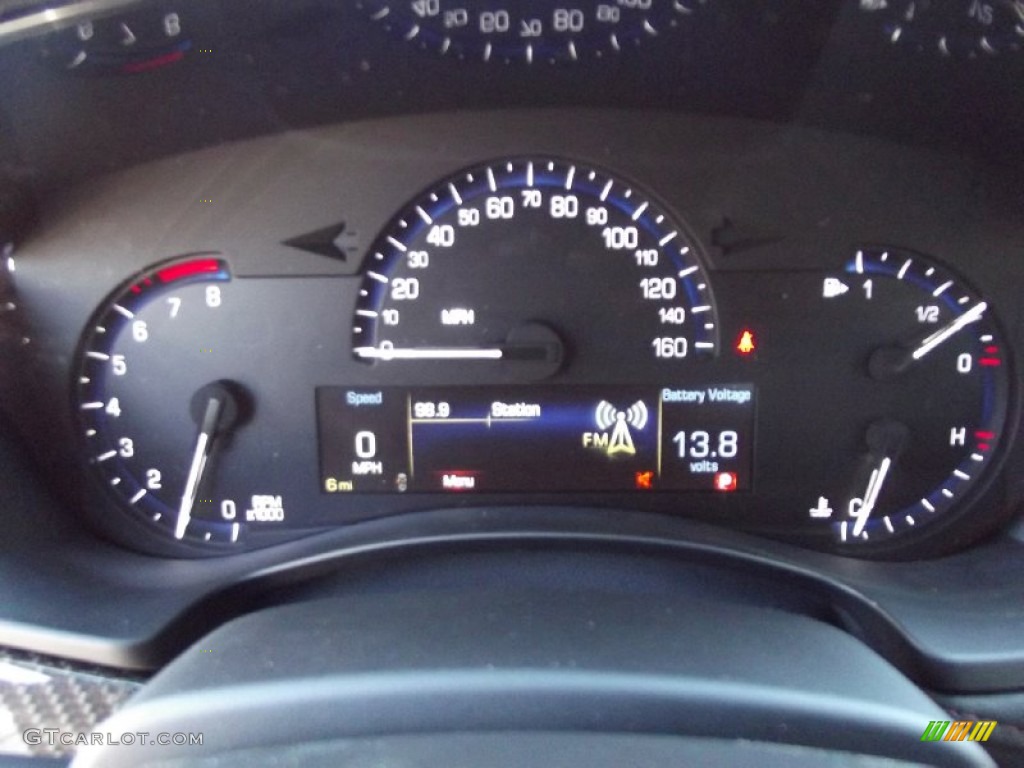 2013 Cadillac ATS 2.0L Turbo Luxury Gauges Photo #73933608