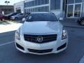 2013 White Diamond Tricoat Cadillac ATS 2.5L Luxury  photo #7