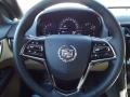 Caramel/Jet Black Accents 2013 Cadillac ATS 2.5L Steering Wheel