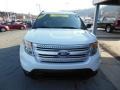 2011 White Suede Ford Explorer XLT 4WD  photo #3