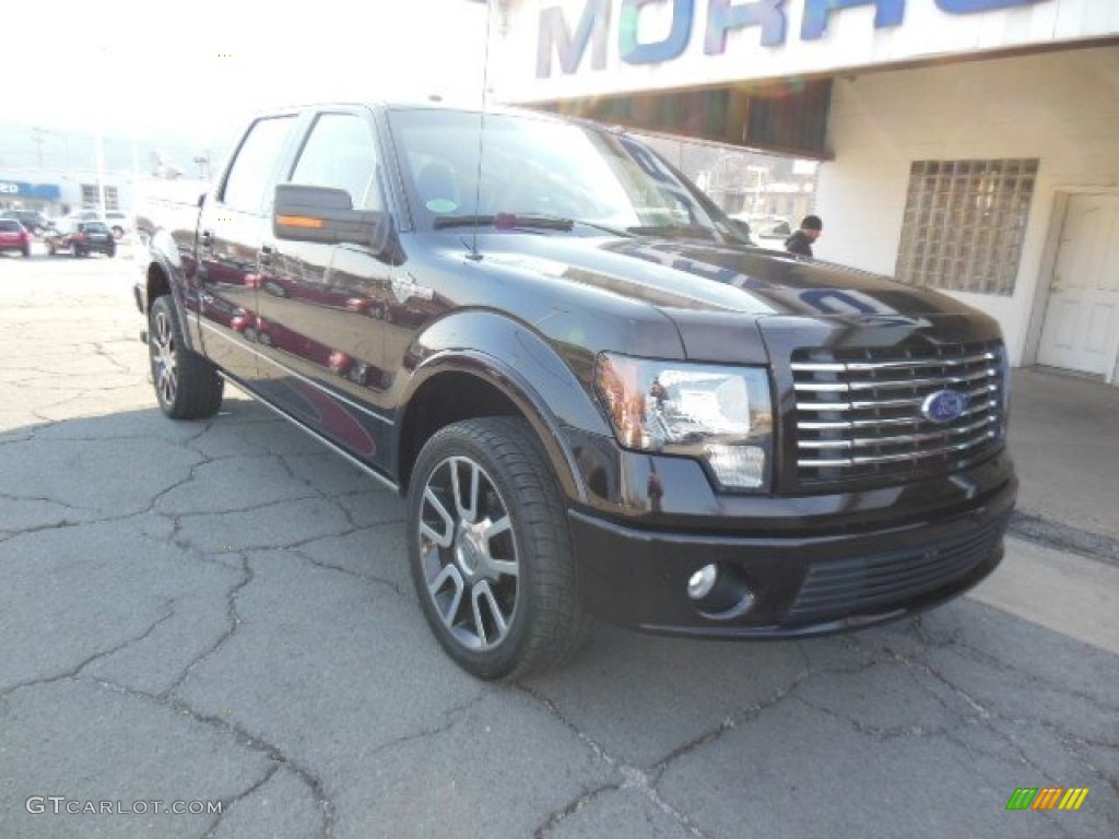 2010 F150 King Ranch SuperCrew 4x4 - Lava Red Metallic / Harley Davidson Lava Red/Black photo #2