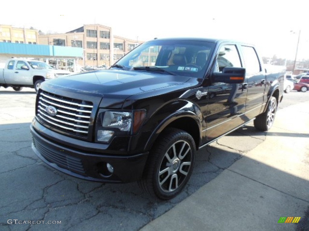 2010 F150 King Ranch SuperCrew 4x4 - Lava Red Metallic / Harley Davidson Lava Red/Black photo #4