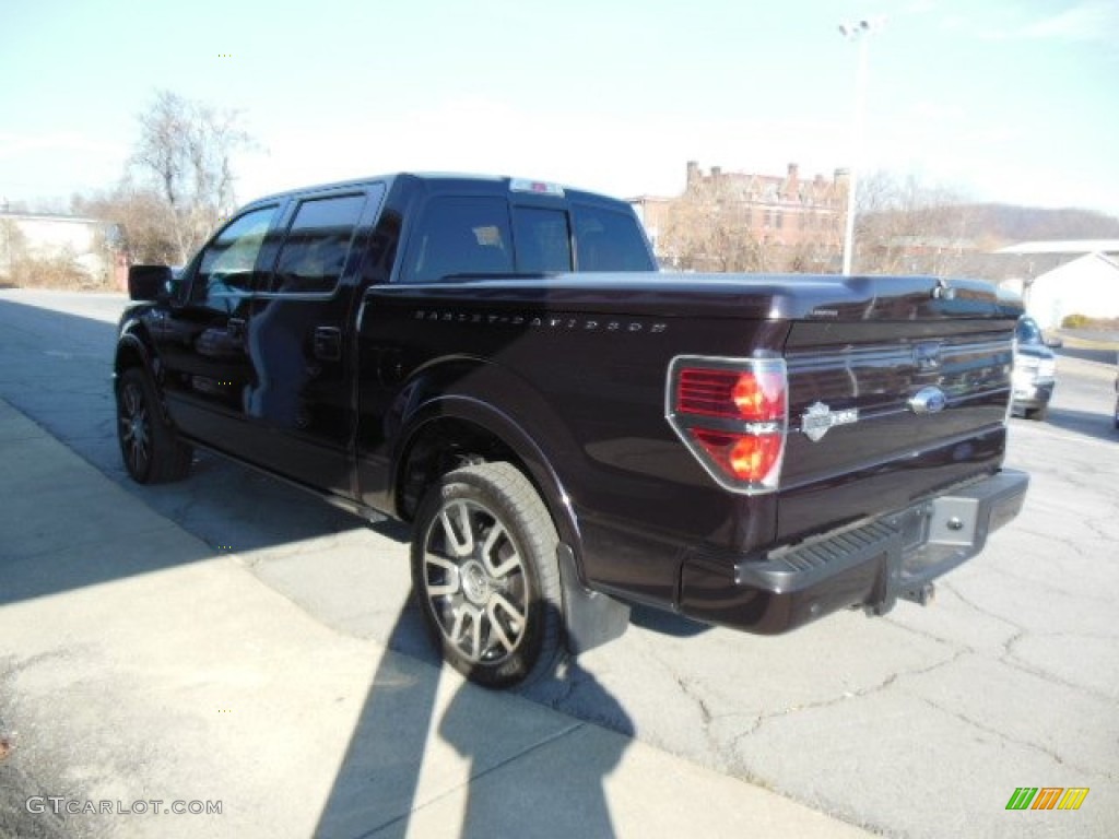 2010 F150 King Ranch SuperCrew 4x4 - Lava Red Metallic / Harley Davidson Lava Red/Black photo #6
