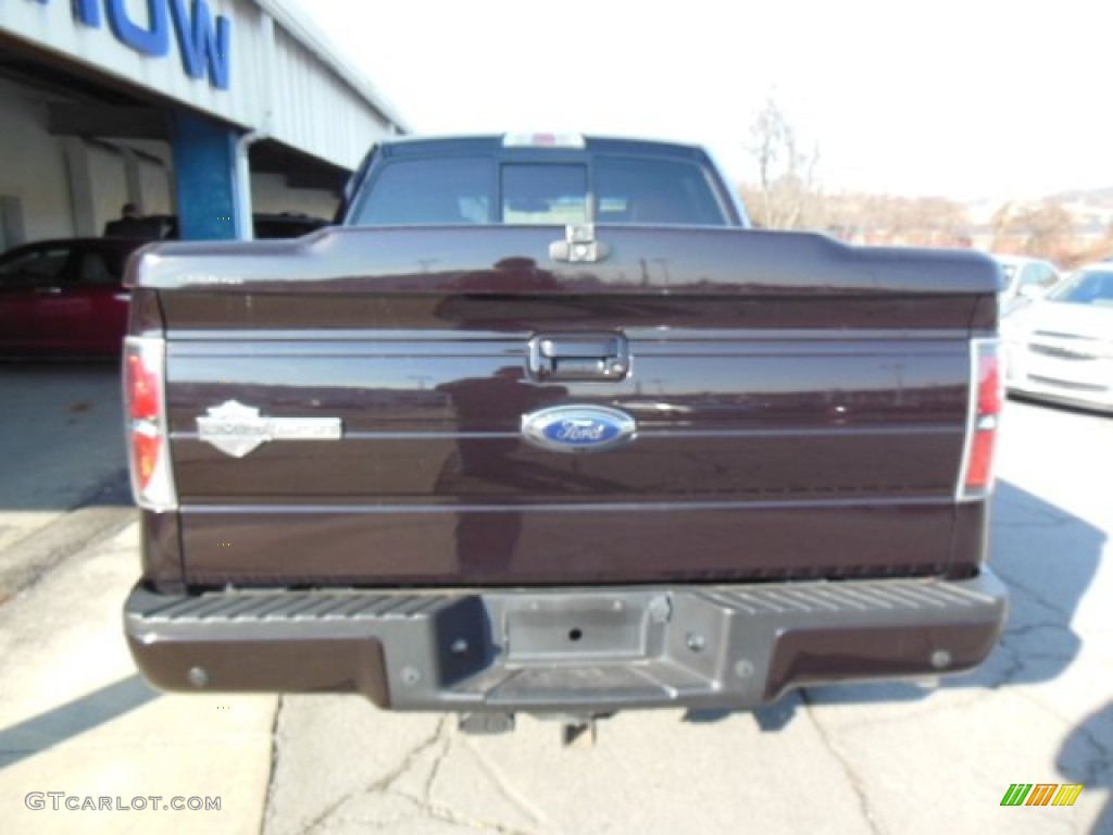 2010 F150 King Ranch SuperCrew 4x4 - Lava Red Metallic / Harley Davidson Lava Red/Black photo #7