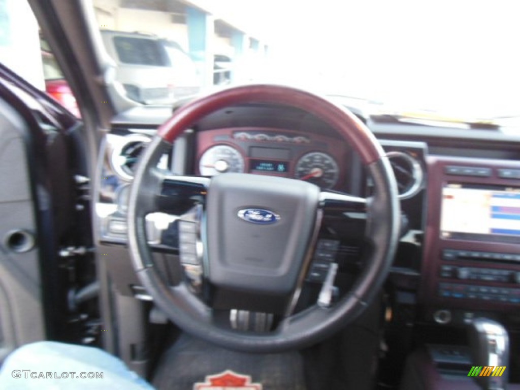 2010 F150 King Ranch SuperCrew 4x4 - Lava Red Metallic / Harley Davidson Lava Red/Black photo #18