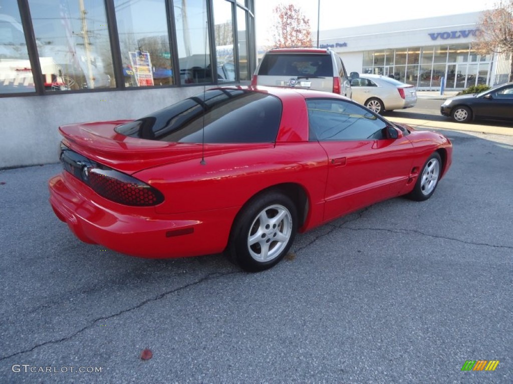 1998 Firebird Coupe - Bright Red / Dark Pewter photo #6