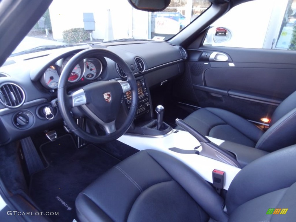 Black Interior 2009 Porsche Boxster S Photo #73936134