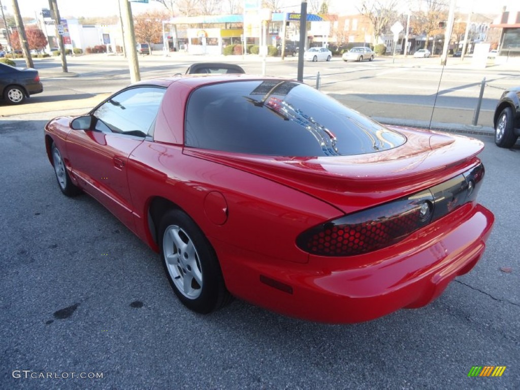 1998 Firebird Coupe - Bright Red / Dark Pewter photo #8