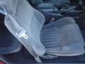 1998 Pontiac Firebird Dark Pewter Interior Front Seat Photo