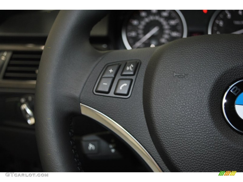 2013 3 Series 328i Convertible - Black Sapphire Metallic / Black photo #23