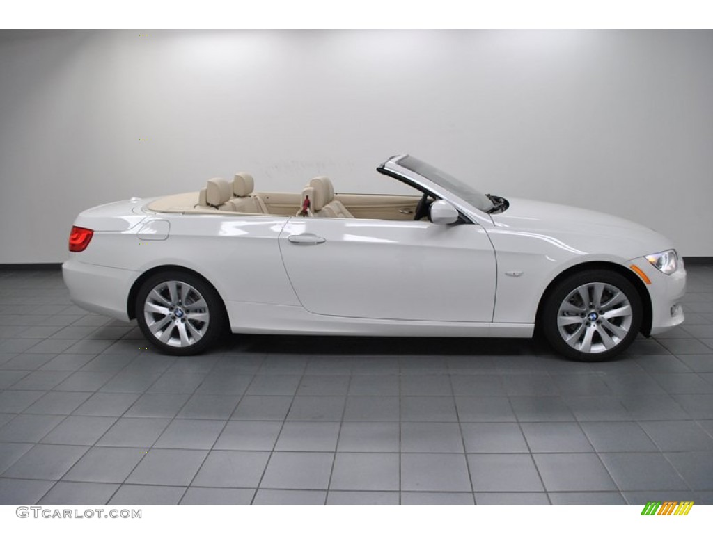 2013 3 Series 328i Convertible - Alpine White / Oyster photo #2